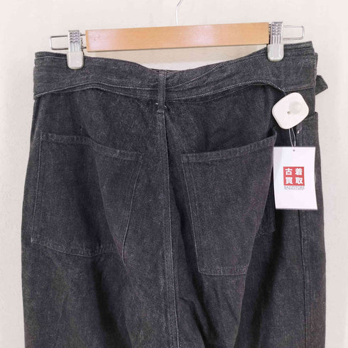 コモリ COMOLI 21SS デニム ベルテッドパンツ メンズ JPN:1